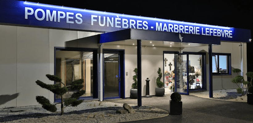 Photographie de la Pompes Funèbres Lefebvre & Fils de Poix-de-Picardie