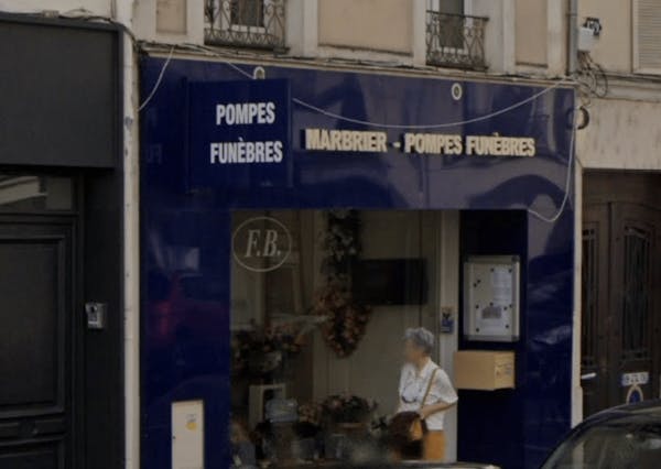 Photographie de la Pompes Funèbres Marbrier FB de Fontainebleau