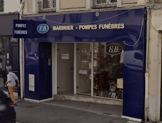 Photographie de la Pompes Funèbres Marbrier FB de Fontainebleau