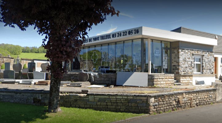 Photographie de la Pompes Funèbres Marbrerie du Mont Tilleul de Carignan