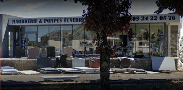 Photographie de la Pompes Funèbres Marbrerie du Mont Tilleul de Carignan