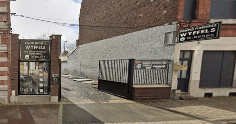 Photographie de la Pompes Funèbres Wyffels de Roubaix