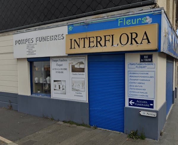 Photographie de la Pompes Funèbres Floquet de Ribemont