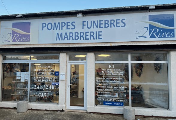 Photographie de Pompes Funèbres Marbrerie les 2 Rives de Vernouillet