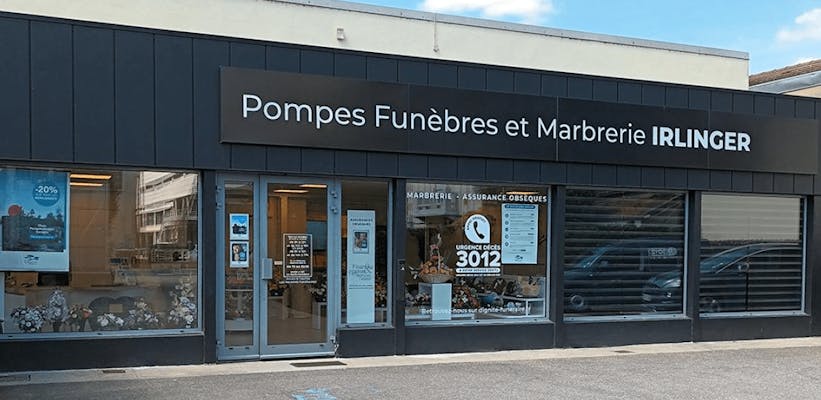 Photographie de la Pompes Funèbres et Marbrerie Irlinger de Moulins