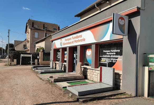Photographie de la Pompes Funèbres Dijonnaises et Marbrerie de Dijon