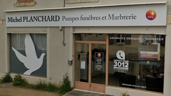 Photographie de la Pompes Funèbres et Marbrerie Planchard - PFG de Torteron