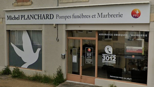 Photographie de la Pompes Funèbres et Marbrerie Planchard - PFG de Torteron