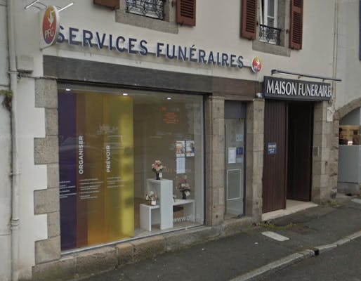 Photographie de la Pompes Funèbres Générales de Quimperlé