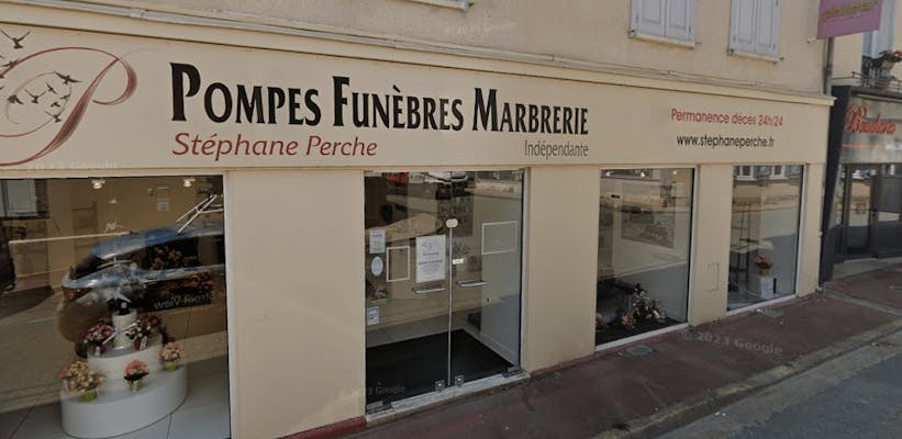 Photographie de la Pompes Funèbres Marbrerie Stephane PRECHE de Illiers-Combray