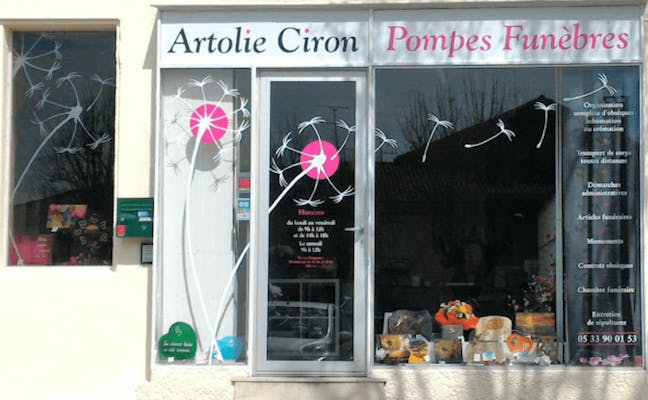 Photographie de Pompes Funèbres Artolie Ciron de Cadillac