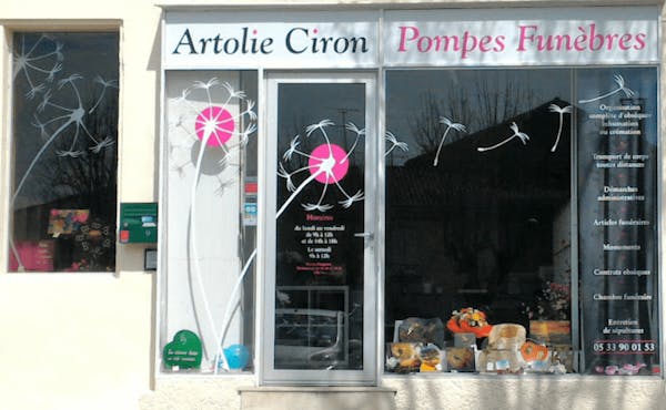 Photographie de Pompes Funèbres Artolie Ciron de Cadillac