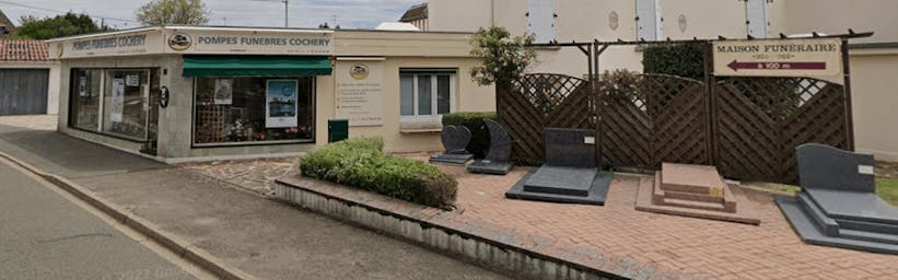 Photographie de la Pompes Funèbres et Marbrerie Cochery - Dignité Funéraire de Brou
