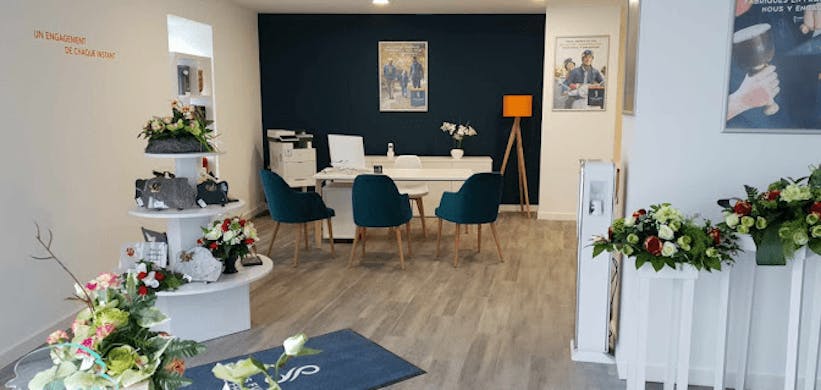 Photographie de la Pompe funèbres de France sur Rennes