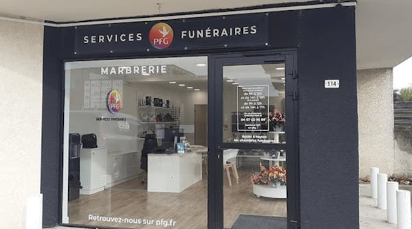 Photographie de la Pompes Funèbres Générales de Lunel