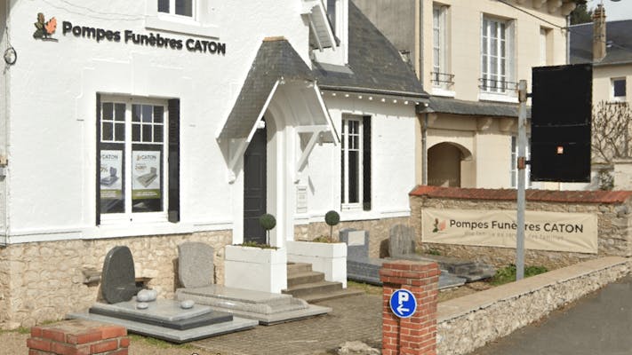 Photographie de la Pompes Funèbres Caton de Blois