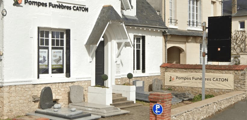 Photographie de la Pompes Funèbres Caton de Blois