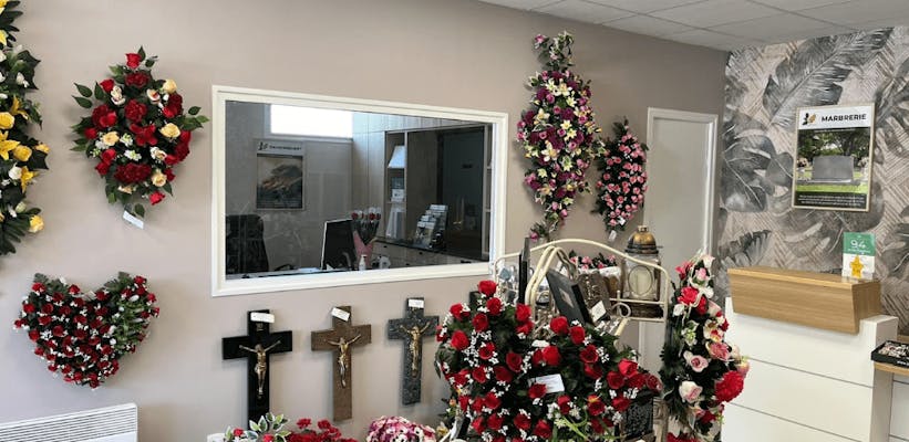 Photographie de la Pompes Funèbres Caton Alys de Salbris