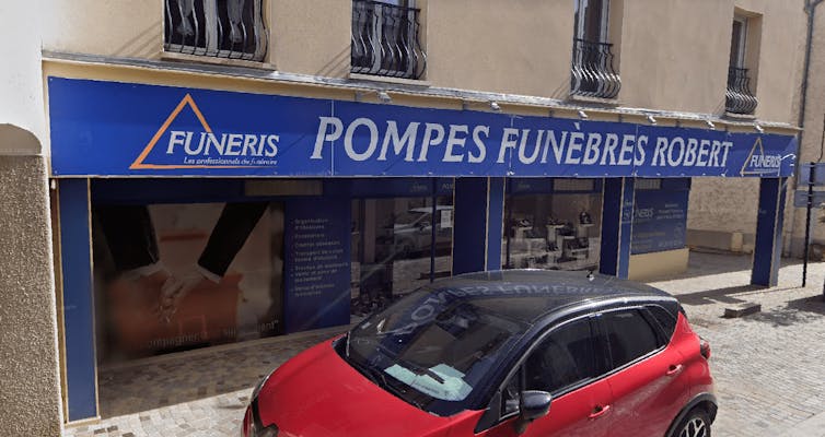 Photographie de la Pompes Funèbres Marbrerie Jean-Pierre ROBERT d'Ay