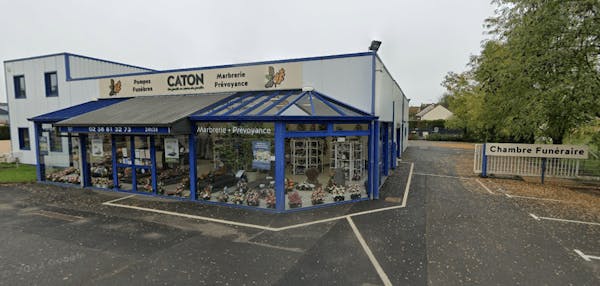 Photographie de la Pompes Funèbres Caton sur la Chapelle Saint Mesmin