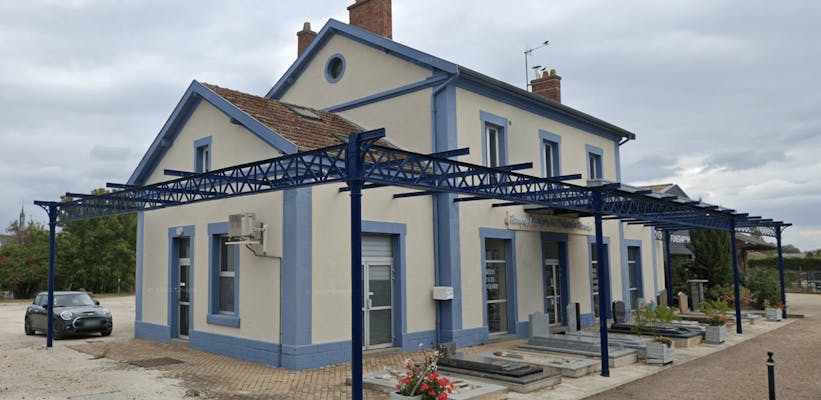 Photographie de la Pompes Funèbres Marbrerie Dervoise de Montier-en-Der