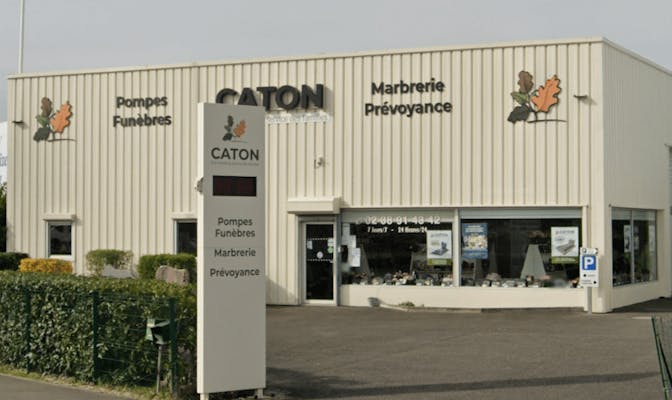 Photographie de la Pompes Funèbres Caton de Chécy