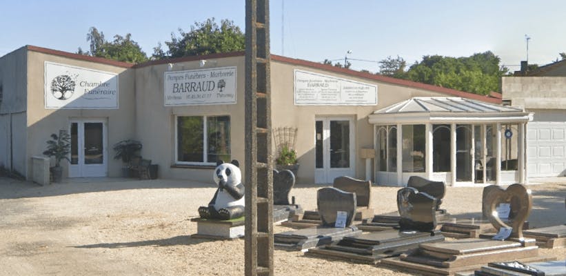 Photographie de la Pompes Funèbres Barraud de Mirebeau