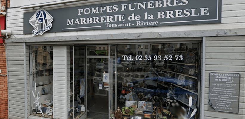 Photographie de la Pompes Funèbres de la Bresle de Blangy-sur-Bresle