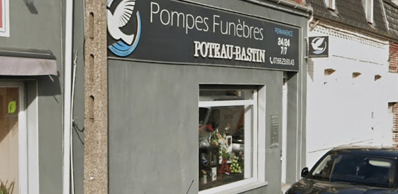 Photographie de la Pompes Funèbres POTEAU-BASTIN de Fenain