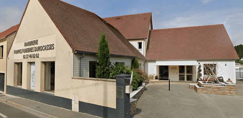Photographie de la Pompes Funèbres - Marbrerie Durocasse de Dreux