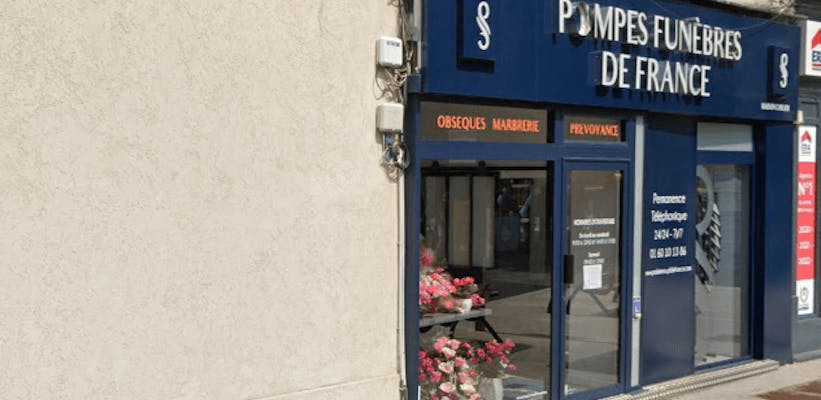 Photographie de la Pompes Funèbres de France - Carlier de Palaiseau