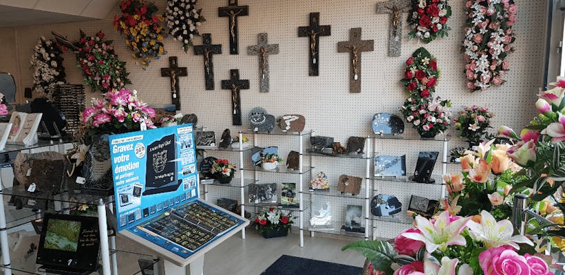 Photographie de la Pompes Funèbres et Marbrerie Lionel Sagnier de Halloy