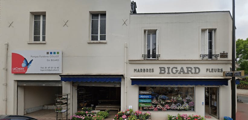 Photographie de la Pompes Funèbres et Marbrerie Colliot - Ets Bigard - Le Choix Funéraire de Levallois-Perret