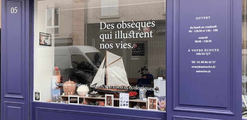 Photographie de la Pompes Funèbres L’autre rive d'Orsay