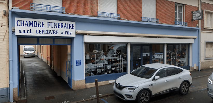 Photographie de la Pompes Funèbres et Marbrerie Lefebvre & Fils de Compiègne