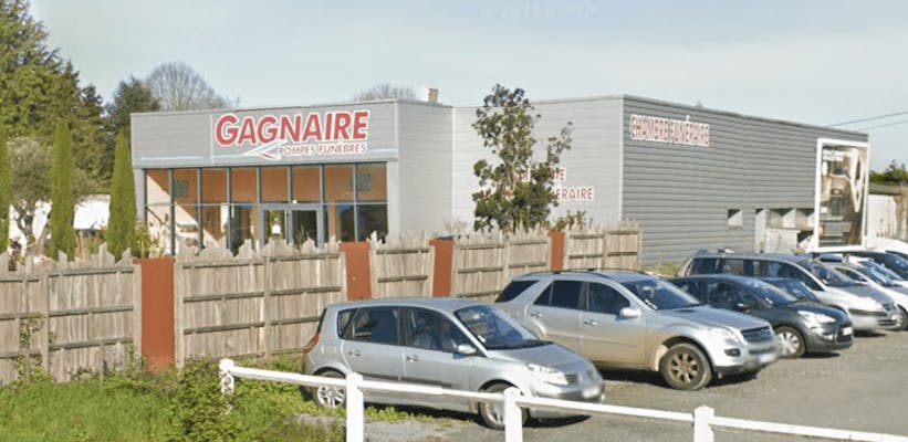 Photographie de la Pompes Funèbres Gagnaire d'Azay-le-Brûlé