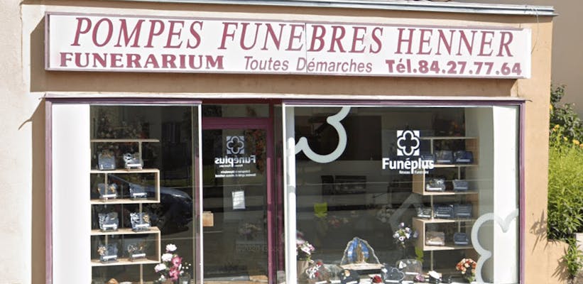 Photographie de la Pompes Funèbres Henner de Grandvillars