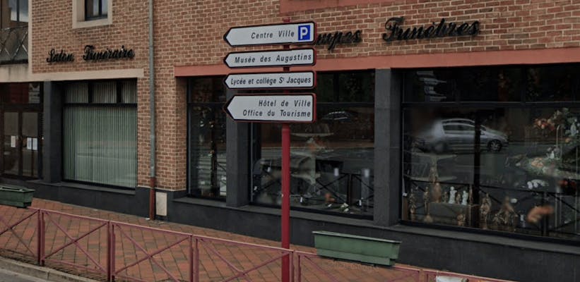 Photographie de la Pompes Funèbres Schoonheere de Hazebrouck