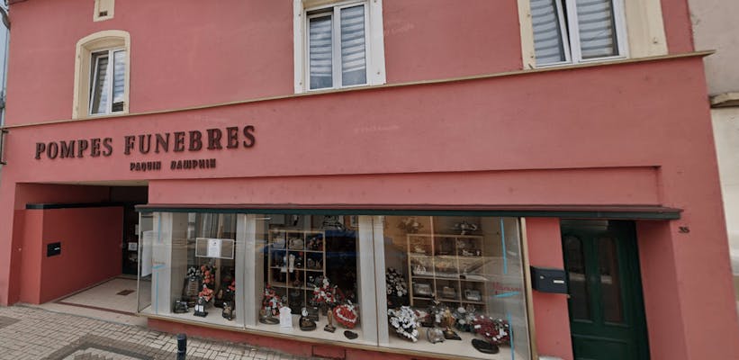 Photographie de la Pompes Funèbres Paquin Dauphin de Moyeuvre-Grande