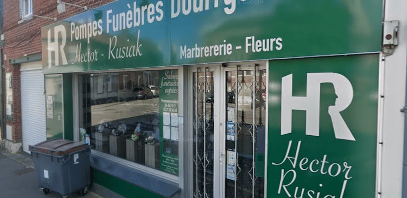 Photographie de la Pompes Funèbres Héraut-Sion Dourges de Dourges