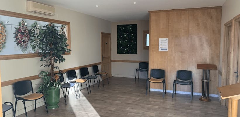 Photographie de la Pompes Funèbres Bancel de Sainte-Anastasie