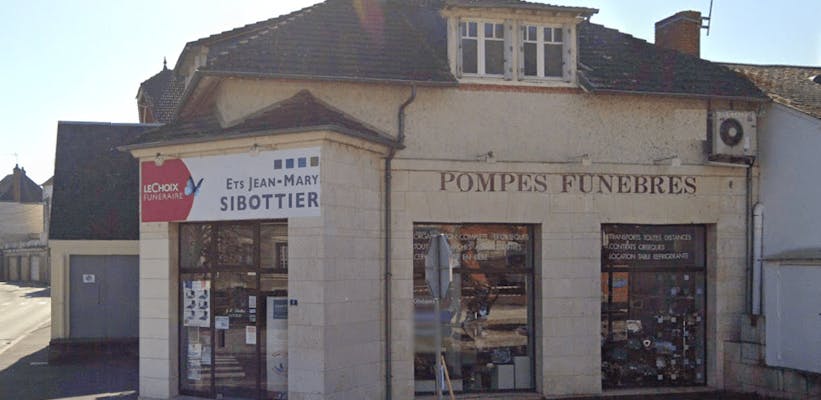 Photographie de la Pompes Funèbres Sibottier de Saint-Aignan