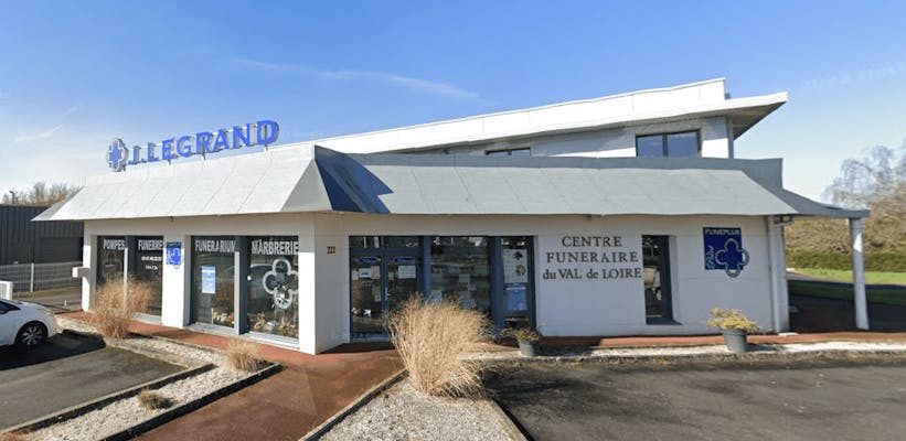 Photographie de la Pompes Funèbres Legrand de Saint-Cyr-sur-Loire