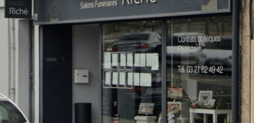 Photographie de la Pompes Funèbres Marbrerie Riché de Bruay-la-Buissière