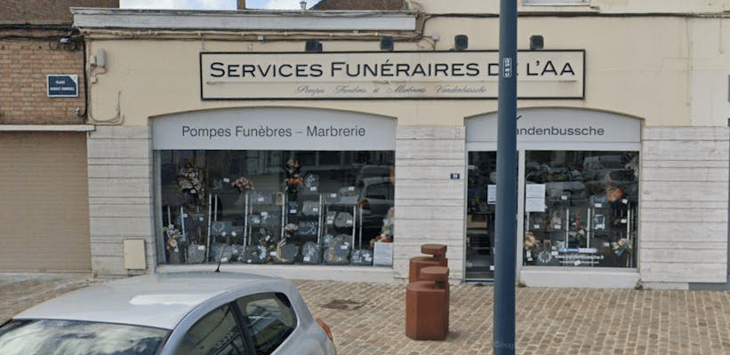 Photographie de la Pompes Funèbres et Marbrerie Vandenbussche de Gravelines