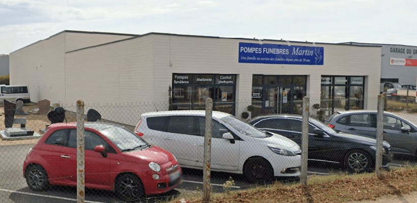 Photographie de la Pompes Funèbres Martin de Vineuil
