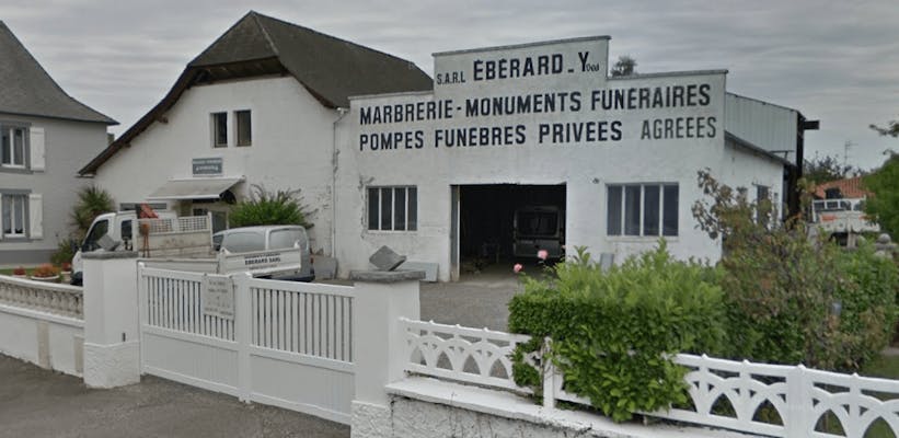 Photographie de la Pompes Funèbres et marbrerie Eberard de Pardies