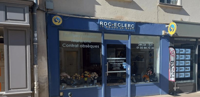 Photographie de la Pompes Funèbres Roc-Eclerc de Rambouillet