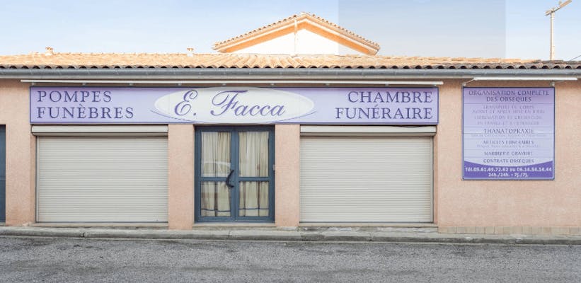 Photographie Funérarium de Pompes Funèbres FACCA Eulalie du Mas-d'Azil