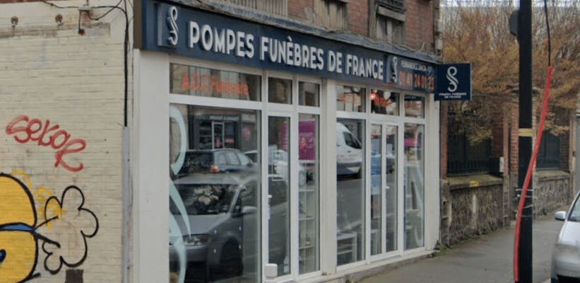 Photographie de la Pompes funèbres de France de Cachan